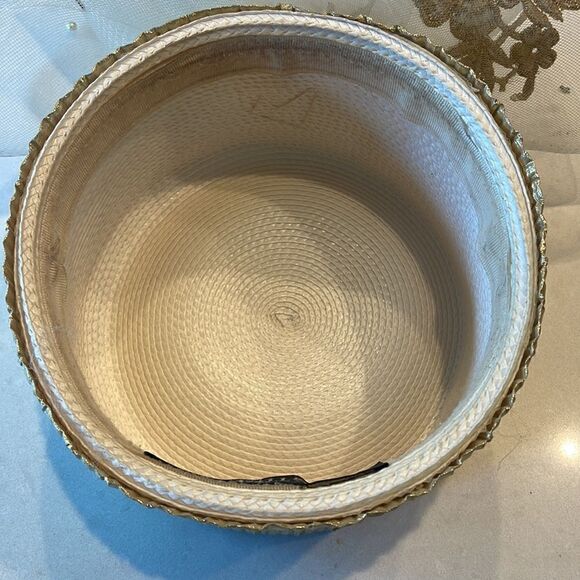 Whittall & Shon vintage hat, great shape, 22 inch diameter. So cool look great! - Picture 8 of 9